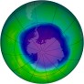 Antarctic Ozone 1999-10-23